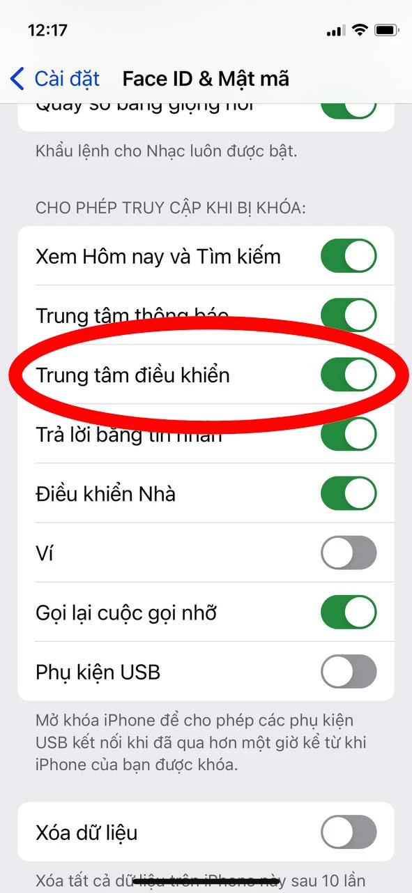 bảo mật iPhone