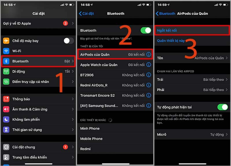 Báo thức iPhone không kêu, nguyên nhân và cách khắc phục bằng kiểm tra kết nối bluetooth