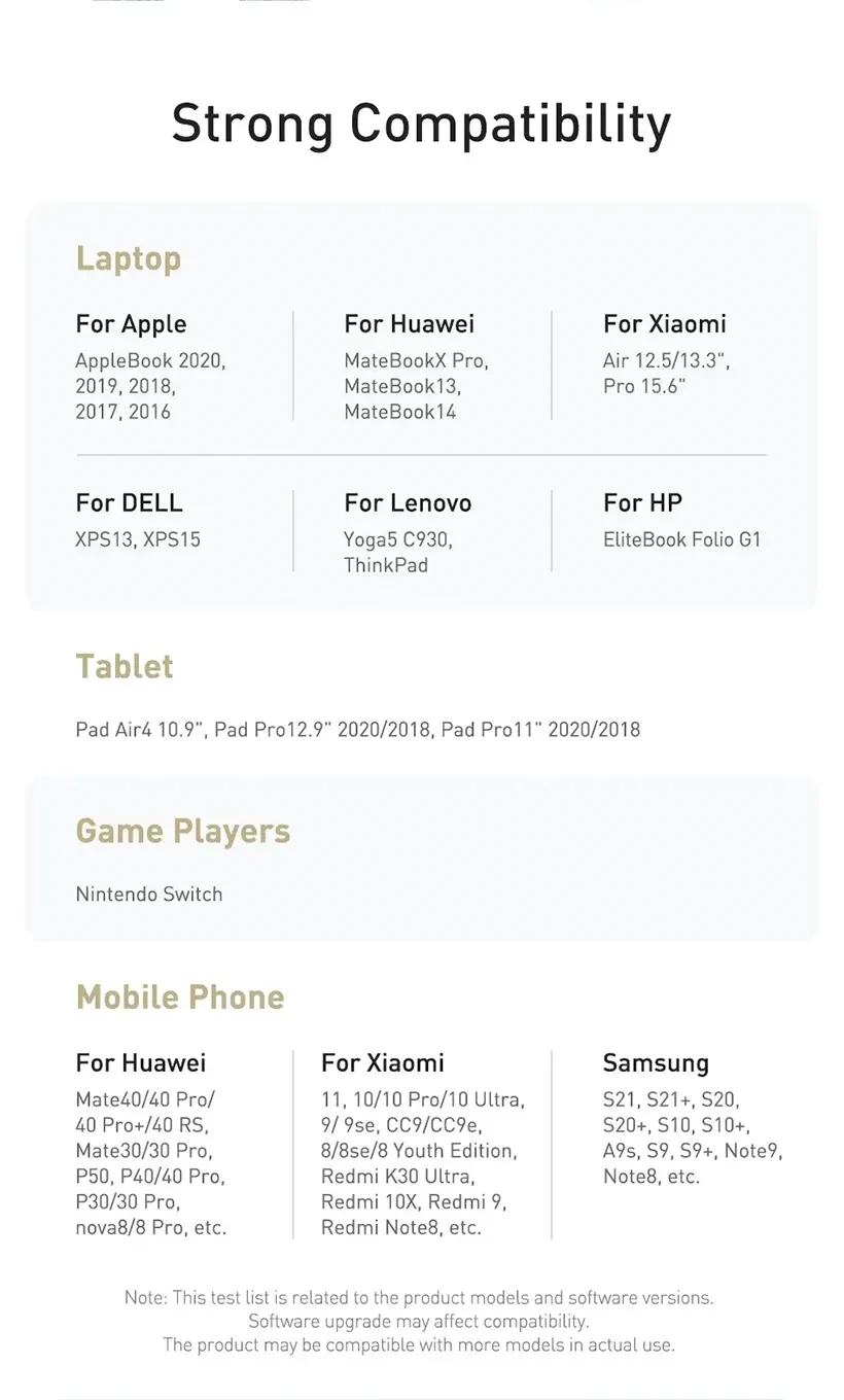 Cáp Type-C to Type-C Baseus 1m