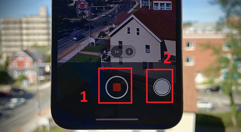 Chụp ảnh ở chế độ quay video