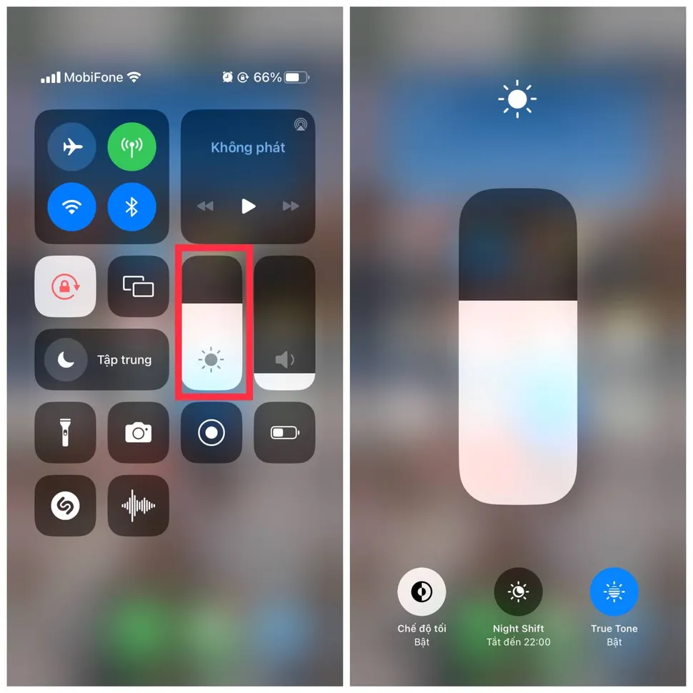 Bật mí 3 cách điều chỉnh độ sáng màn hình iPhone