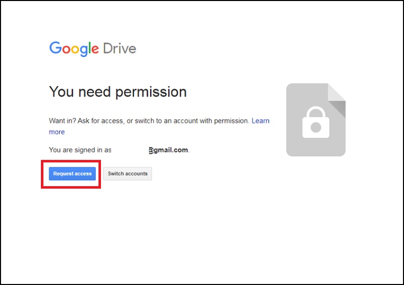 Kiểm tra lại các quyền cần thiết để đồng bộ hóa tệp