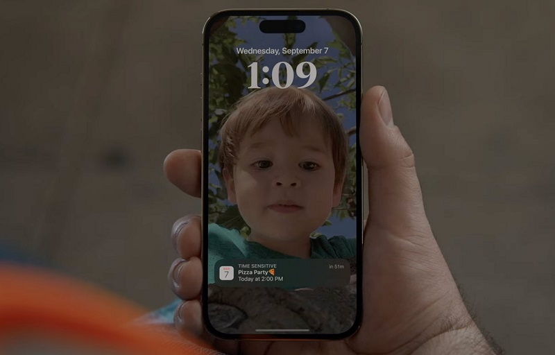 Chức năng Always-On Display sẽ giảm độ sáng theo khi được điều chỉnh 