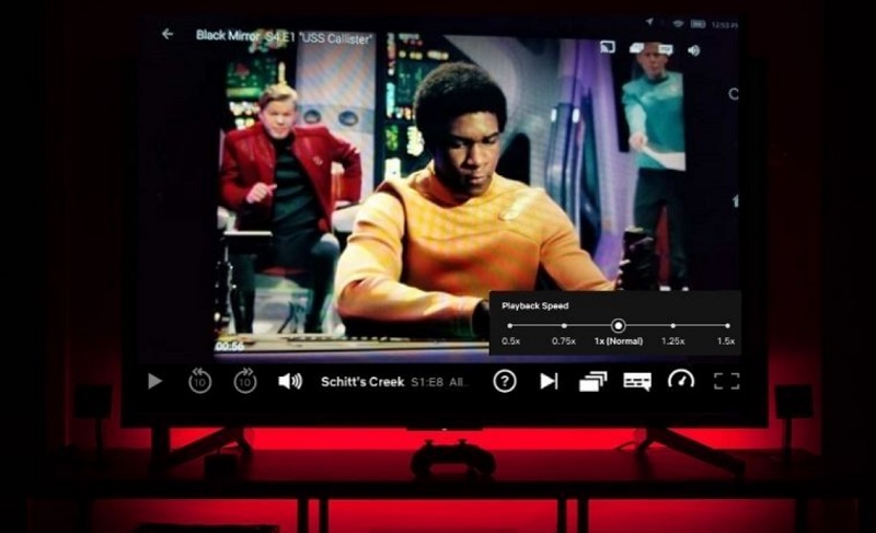 Có thể thay đổi tốc độ phát lại video Netflix trên một số Smart tivi