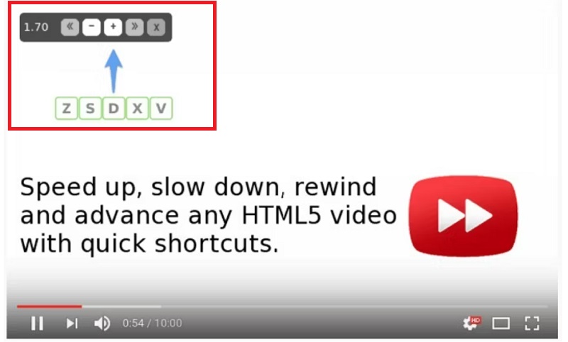 Video Speed Controller giúp thay đổi tốc độ phát video Netflix