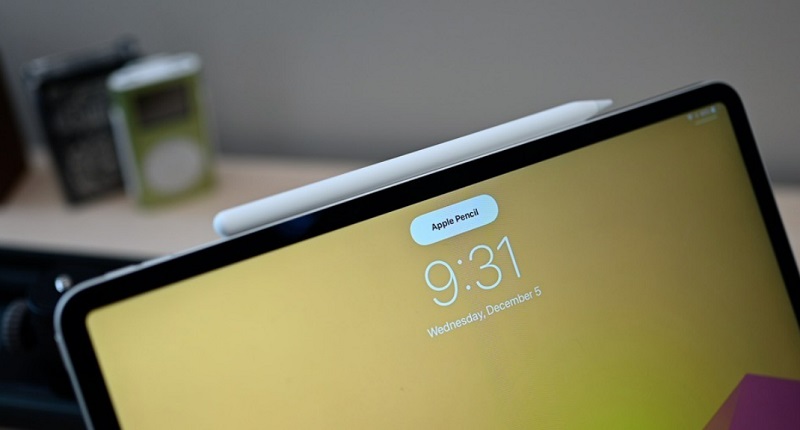 Gắn Apple Pencil vào iPad 