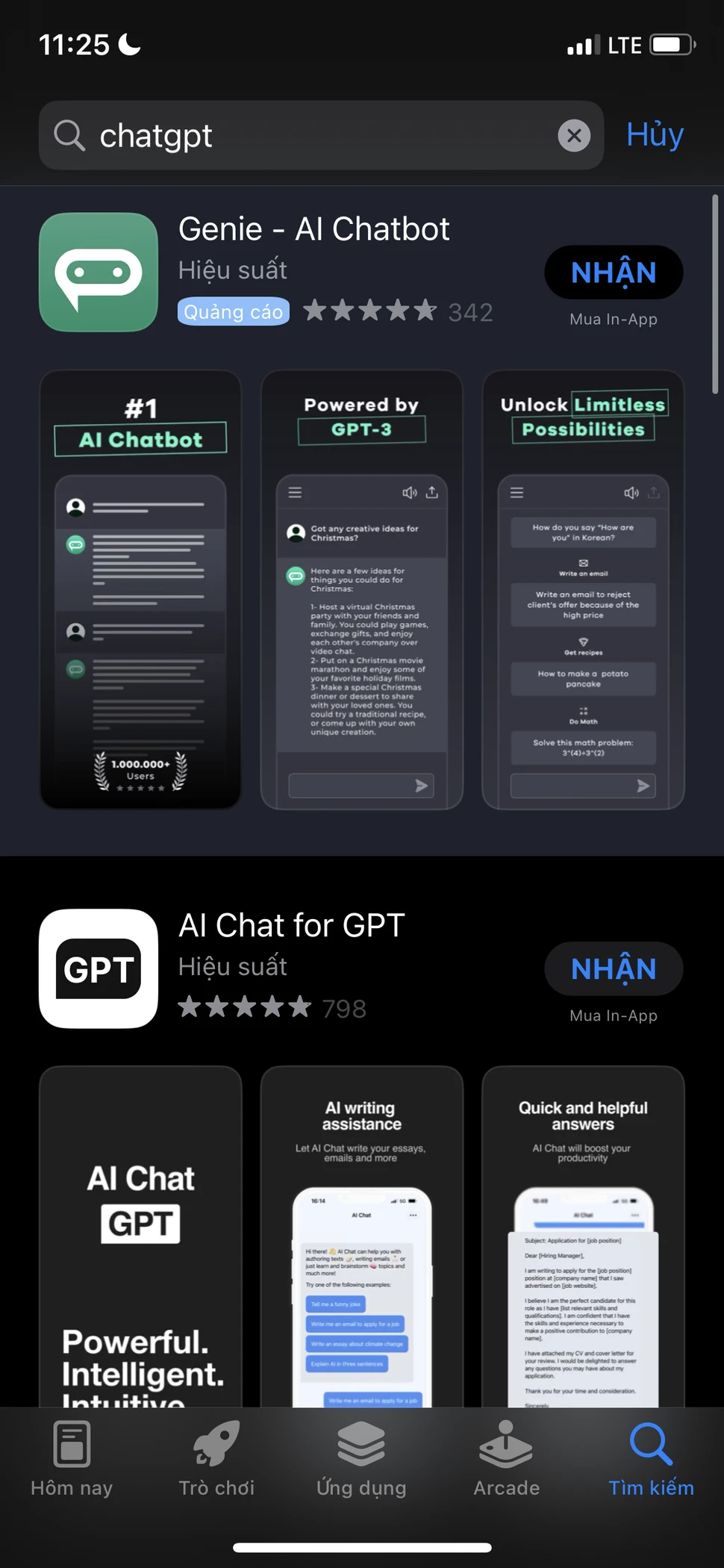bị lừa vị ứng dụng chatGPT giả mạo