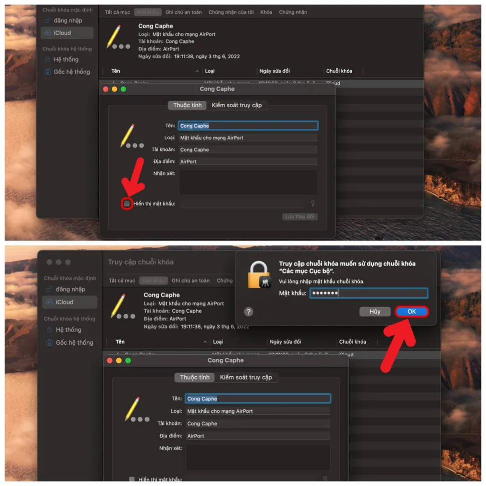 Bí quyết xem pass WiFi trên MacBook cực hay