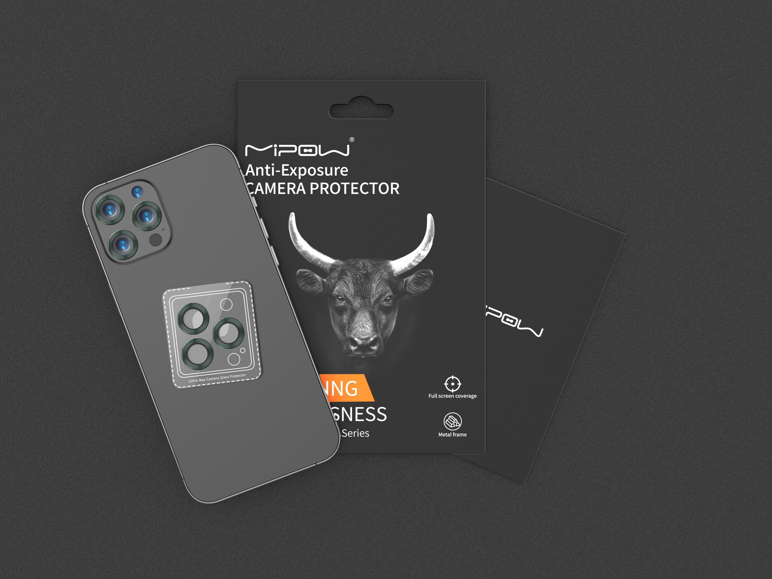 Dán bảo vệ camera iPhone 13 Pro / Pro Max chính hãng Mipow