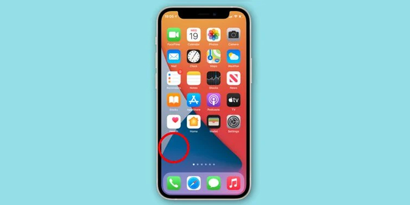 Bố cục màn hình chính ẩn danh