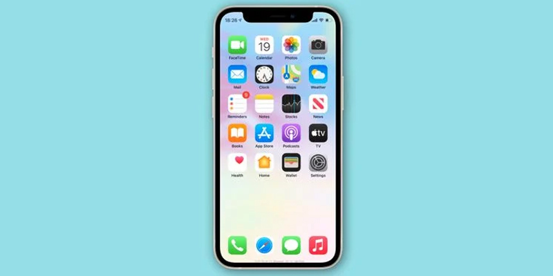 Bố cục màn hình chính không đế