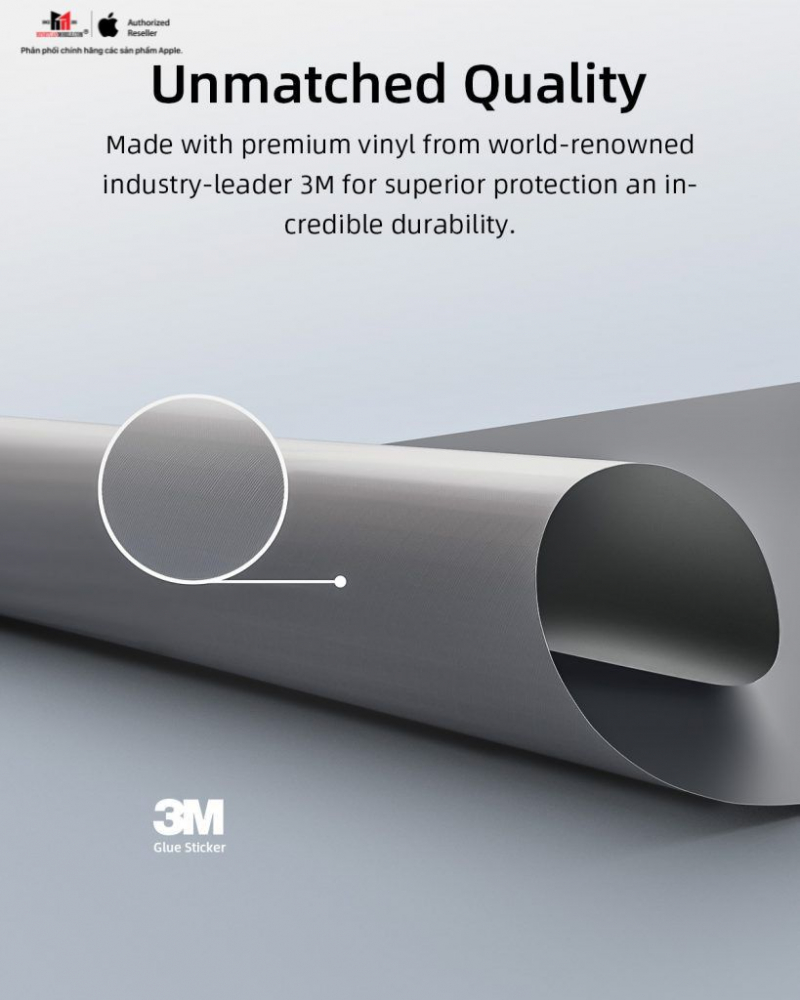 Bộ dán MacBook Air M2 13.6 inch Innostyle 6 in 1 3M Diamond Guard Skin Set