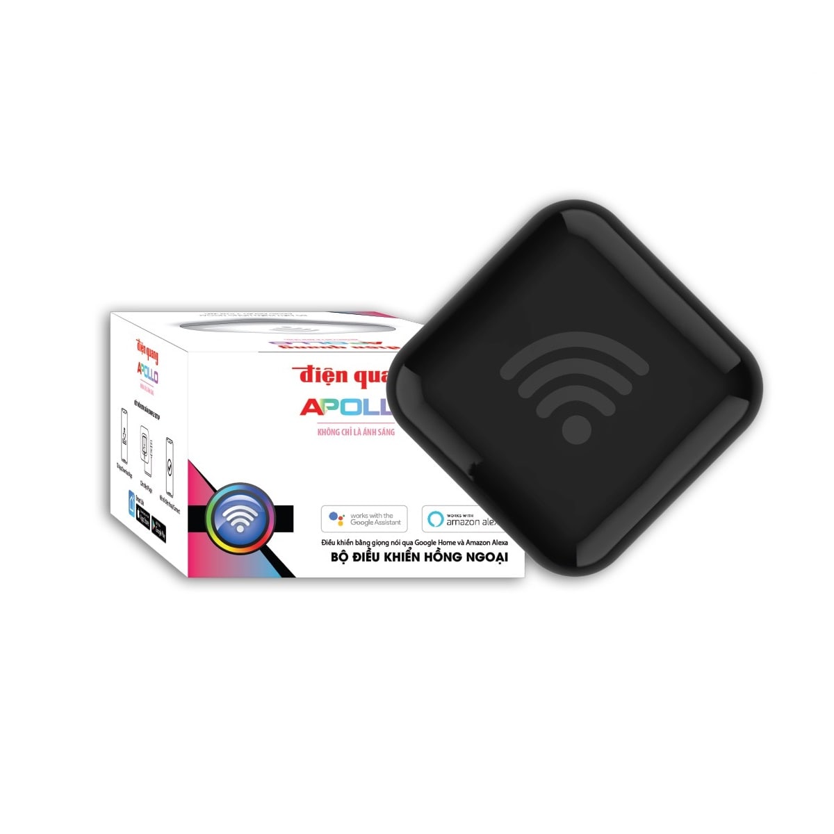 Bộ điều khiển hồng ngoại Điện Quang Apollo ĐQ IR1.1 S Wifi