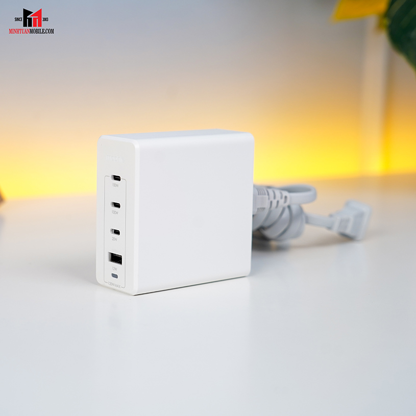 Bộ Hub sạc nhanh Mophie Power Delivery 120W GaN