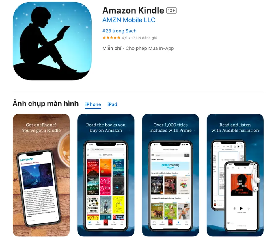 Bỏ túi 4 ứng dụng đọc sách thú vị trên iPhone