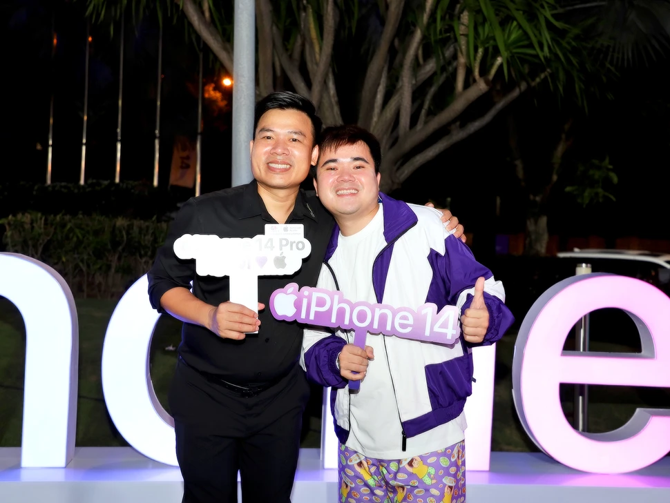 iPhone 14 Pro Max tím hot titoker bông tím
