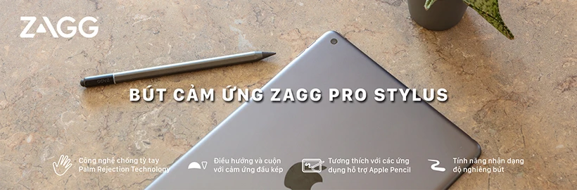 Bút cảm ứng ZAGG Pro Stylus Pencil