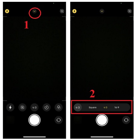 Chế độ Chụp ảnh (Photo) trên iphone
