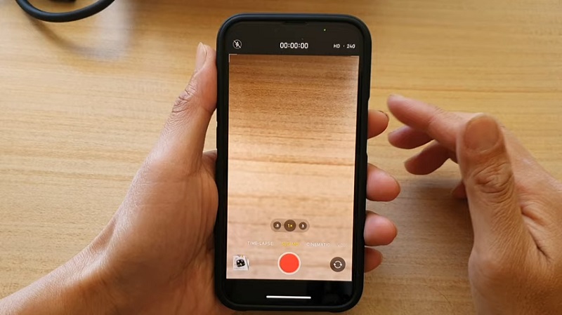 Chế độ quay chậm Slo-Mo trên iphone
