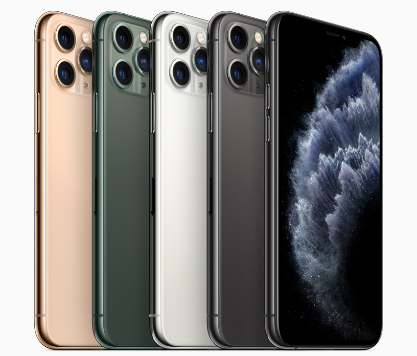 iPhone 11 Pro và iPhone 11 Pro Max sở hữu màu sắc trầm giống nhau