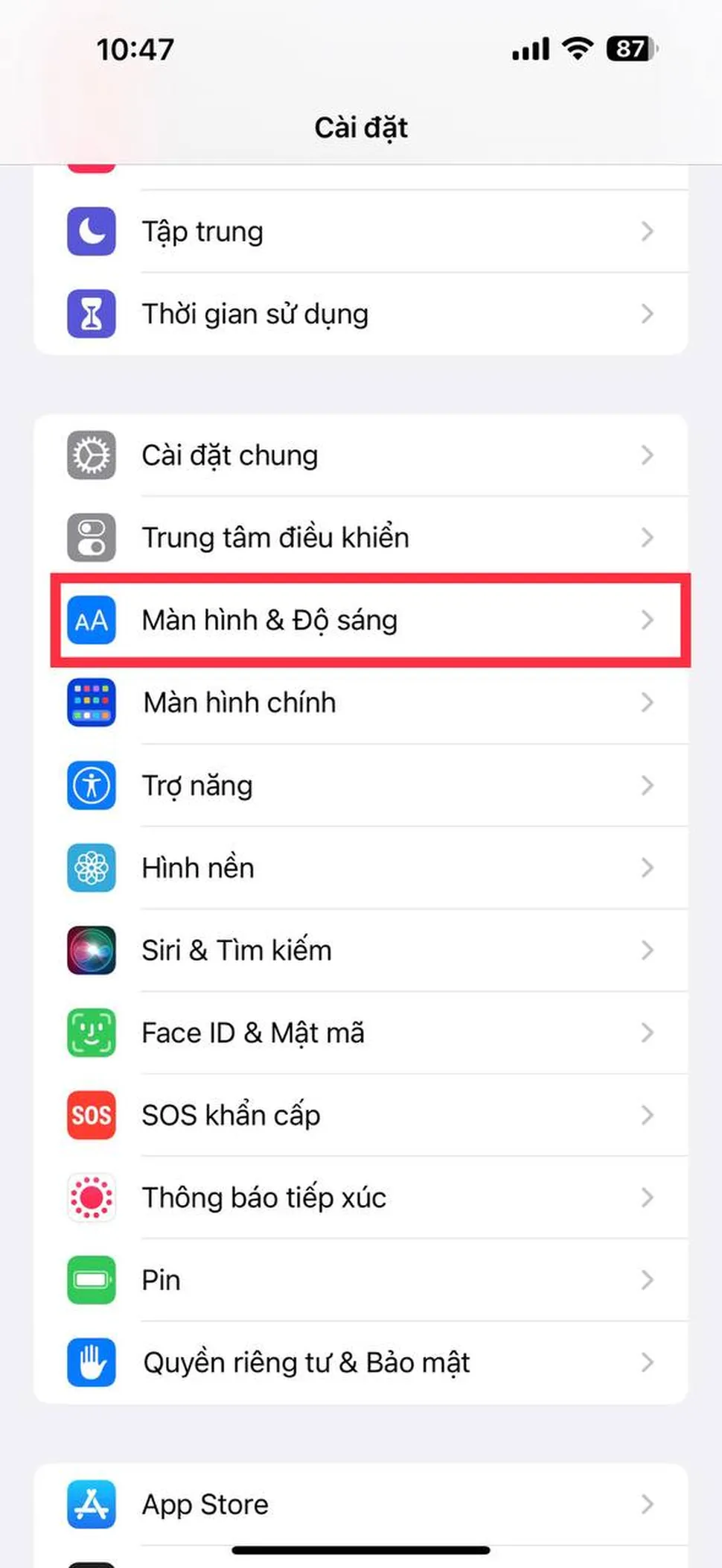 Mẹo ẩn hình nền, thông báo trên Always On Display
