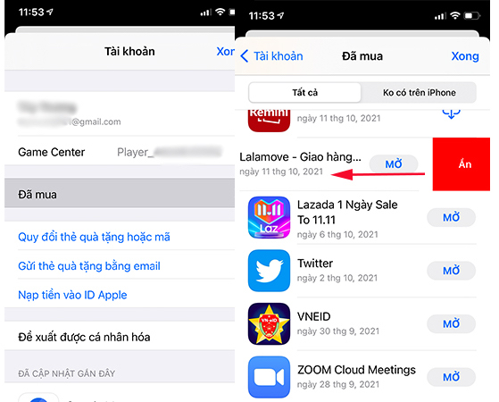 Cách ẩn nhanh ứng dụng trên màn hình iPhone