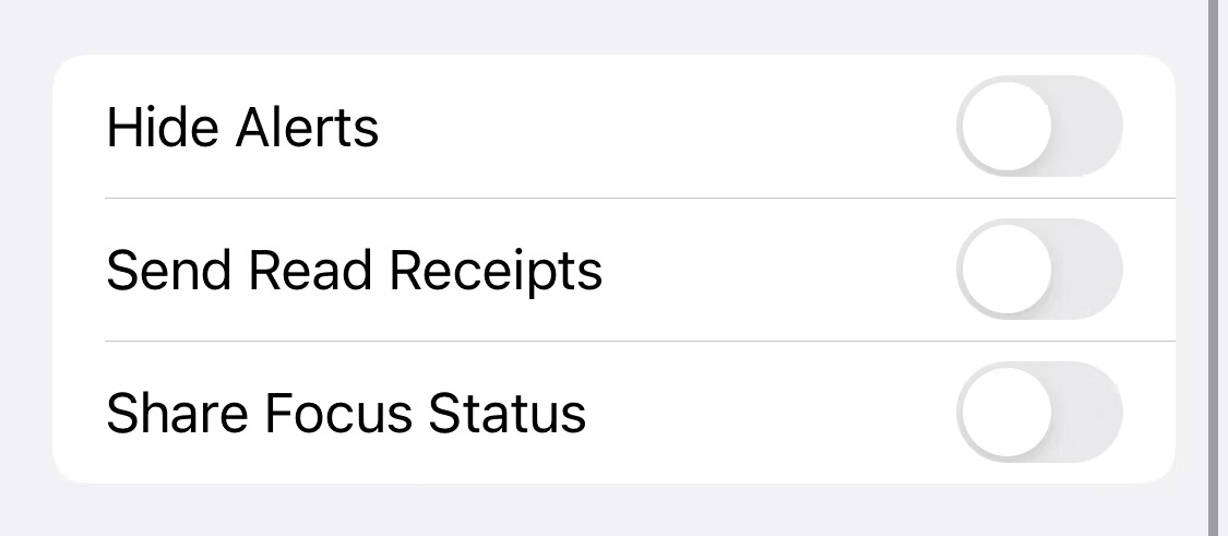 Cách ẩn trạng thái Focus với một số liên hệ nhất định cực hay trên iPhone