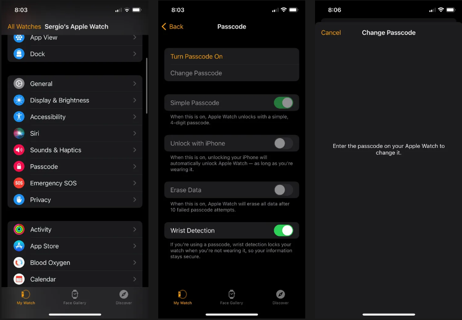 Thiết lập mật mã