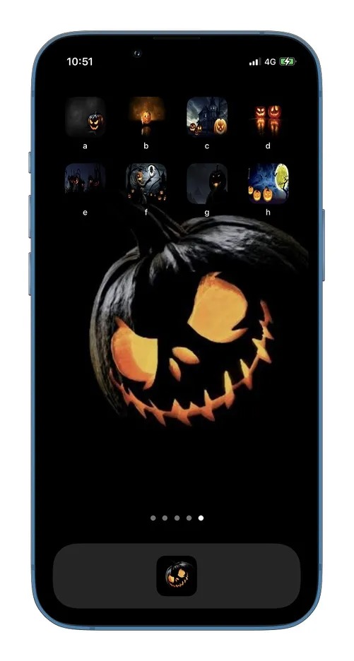 Cách bố trí màn hình chính iPhone độc lạ