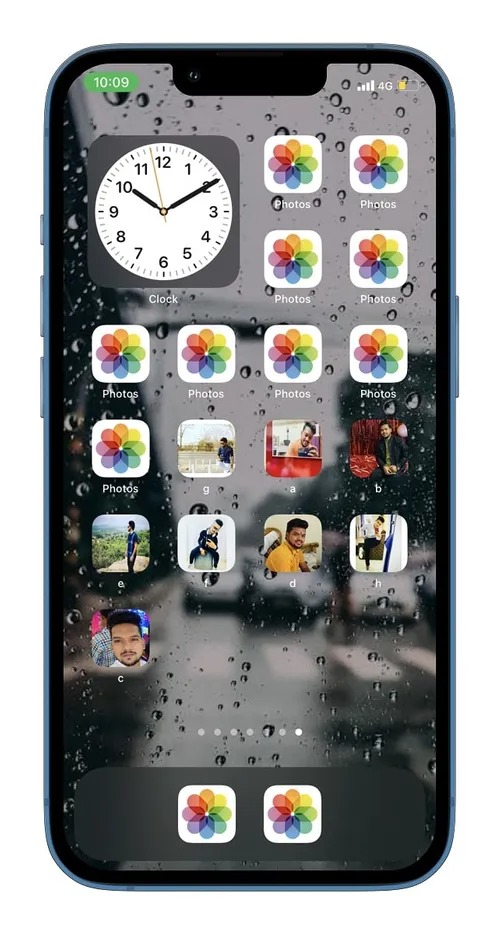 Cách bố trí màn hình chính iPhone độc lạ