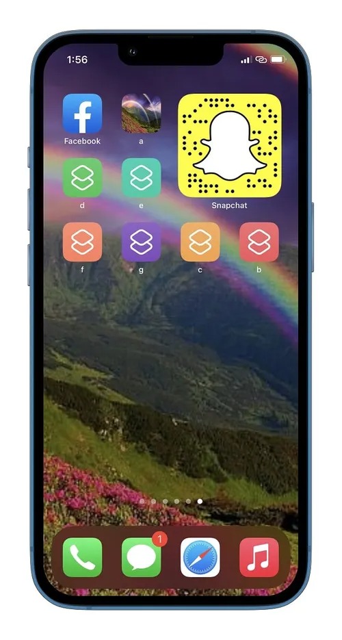 Cách bố trí màn hình chính iPhone độc lạ