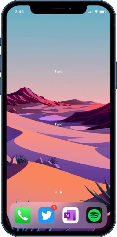 Cách bố trí màn hình chính iPhone độc lạ