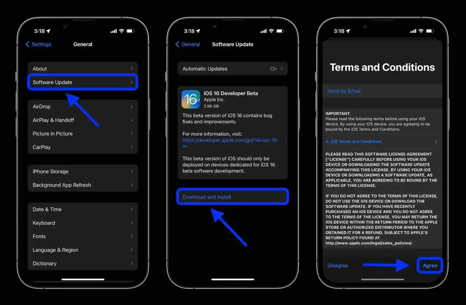 Cách tải sớm và cài đặt bản beta iOS 16