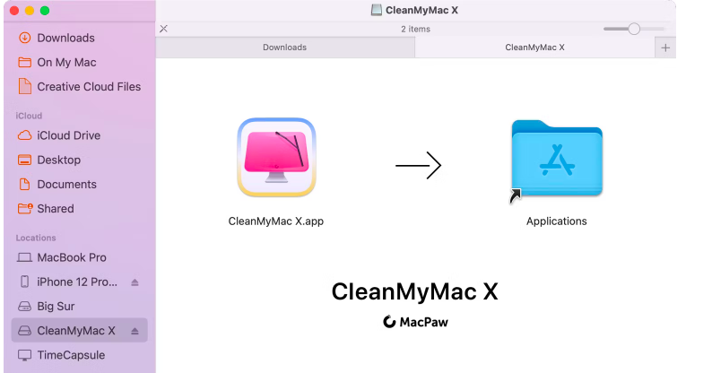Các ứng dụng tải từ web được cho vào thư mục Download