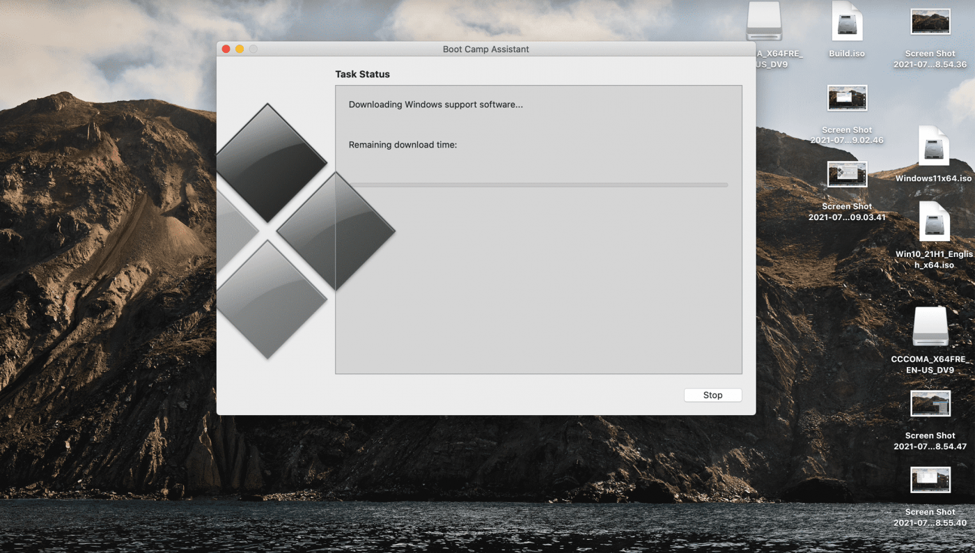 Cách cài đặt windows 11 trên Macbook trên Boot Camp