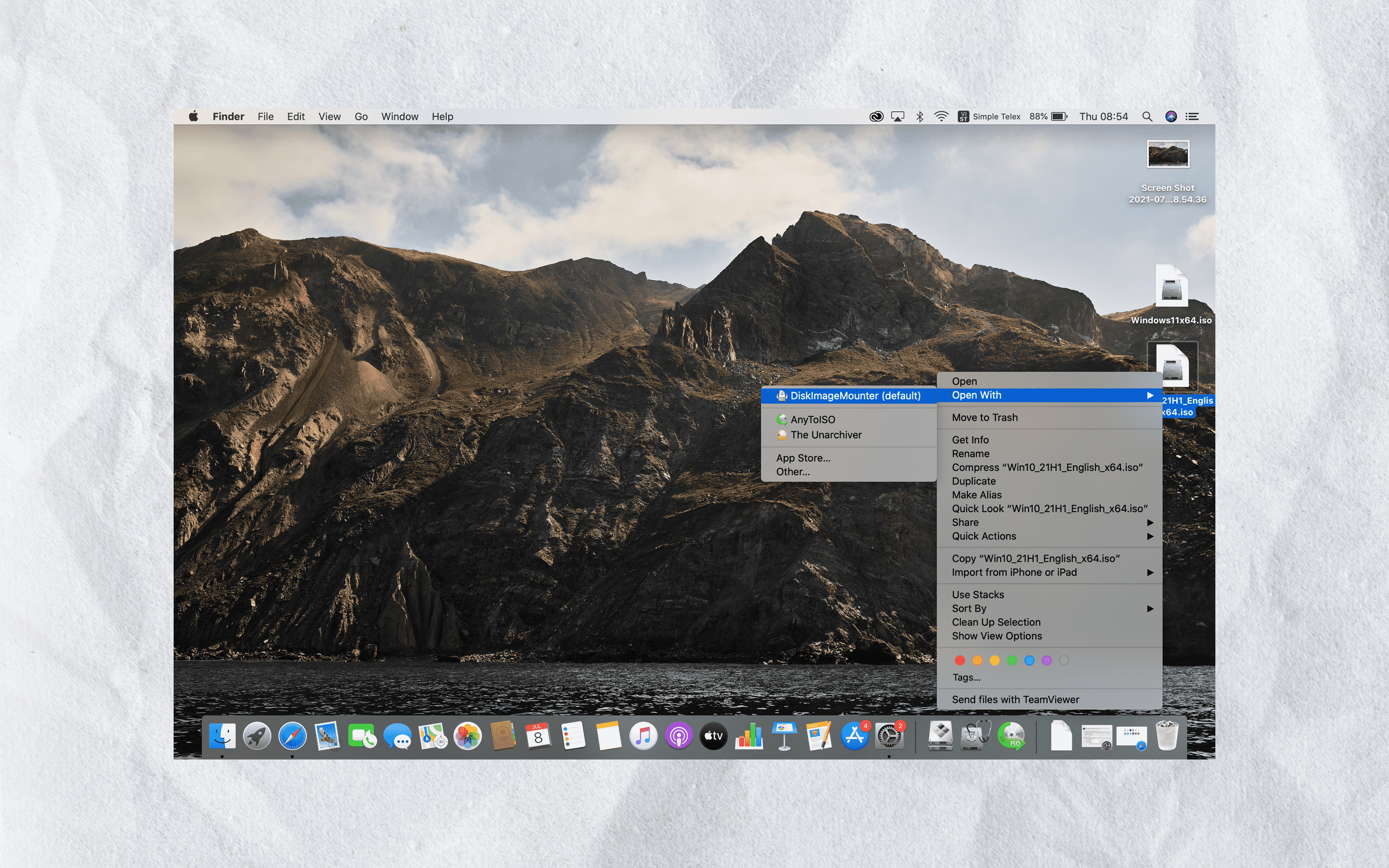 Cách cài đặt windows 11 trên MacBook