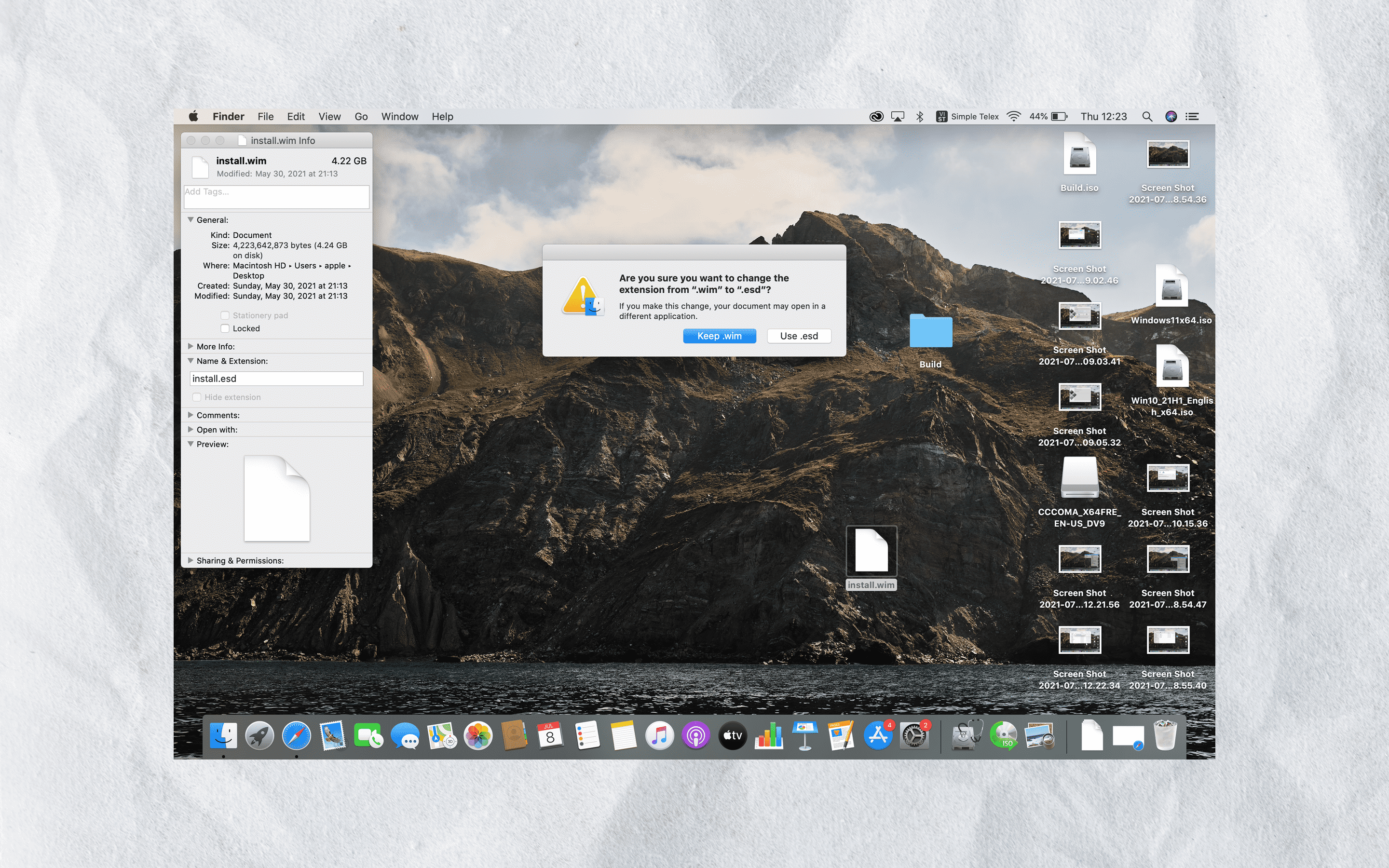 Cách cài đặt windows 11 trên MacBook