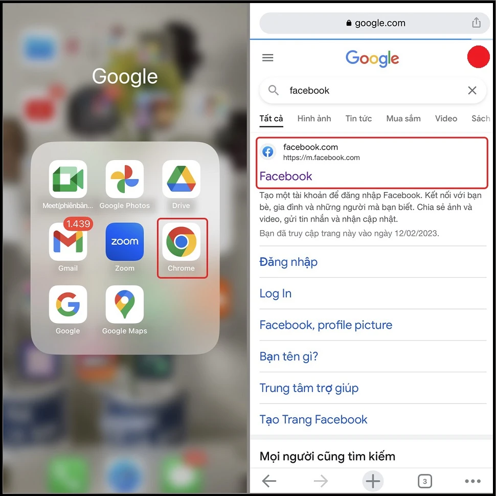 Hướng dẫn nhắn tin Facebook không cần cài đặt Messenger