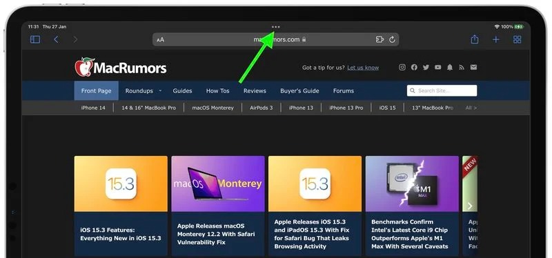 cách chia đôi màn hình ipad