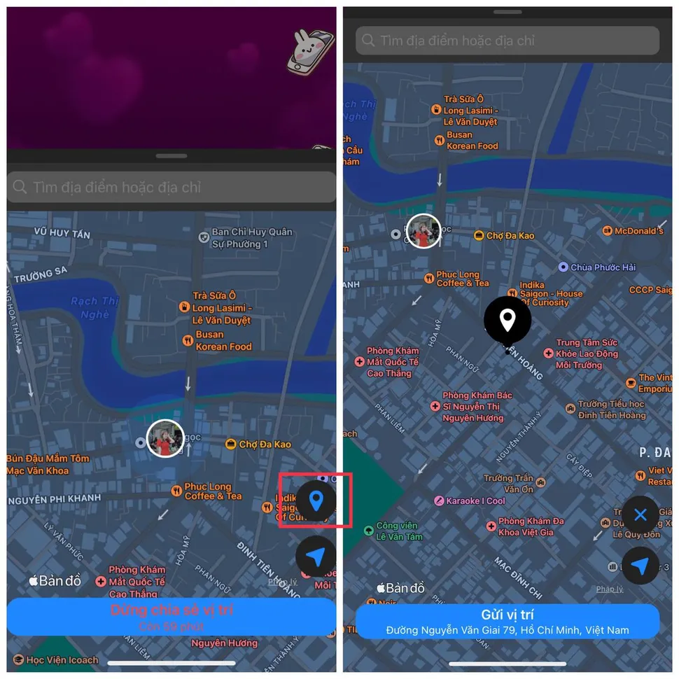 Cách chia sẻ vị trí trên Messenger cực đơn giản