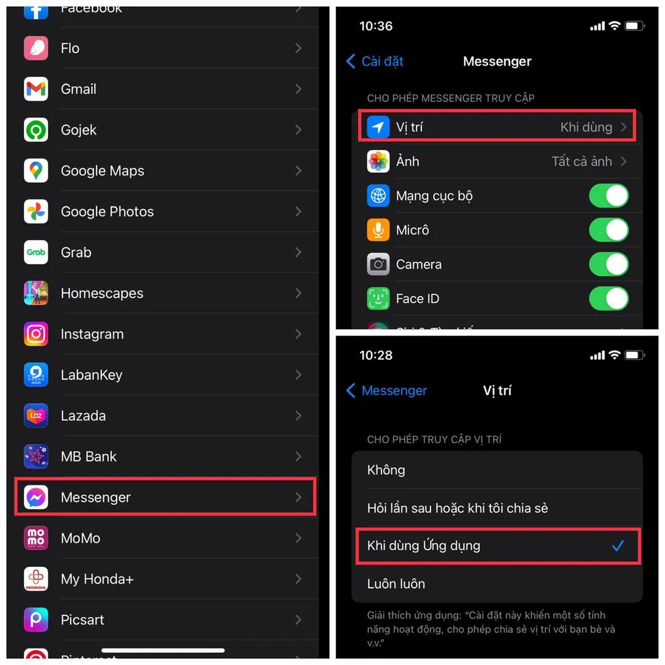 Cách chia sẻ vị trí trên Messenger cực đơn giản