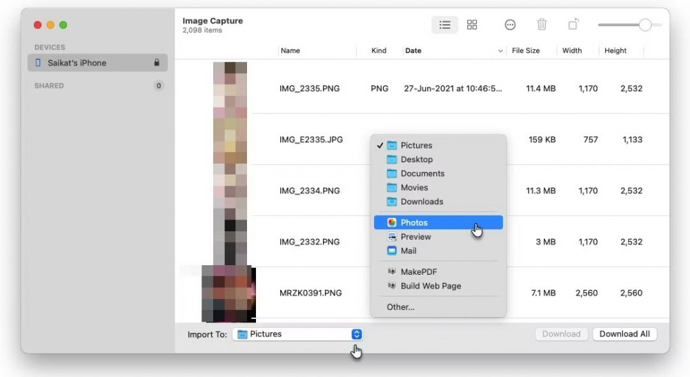 6 cách để chuyển ảnh từ iPhone sang máy Mac cực dễ dàng