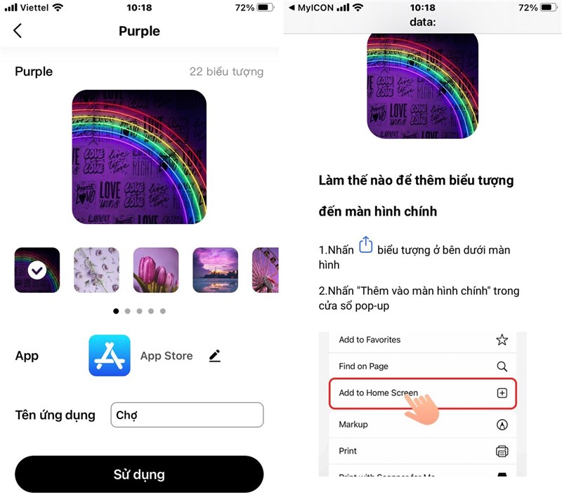 Cách đổi icon ứng dụng trên giao diện iPhone, giúp màn hình mới mẻ hơn và không bị nhàm chán