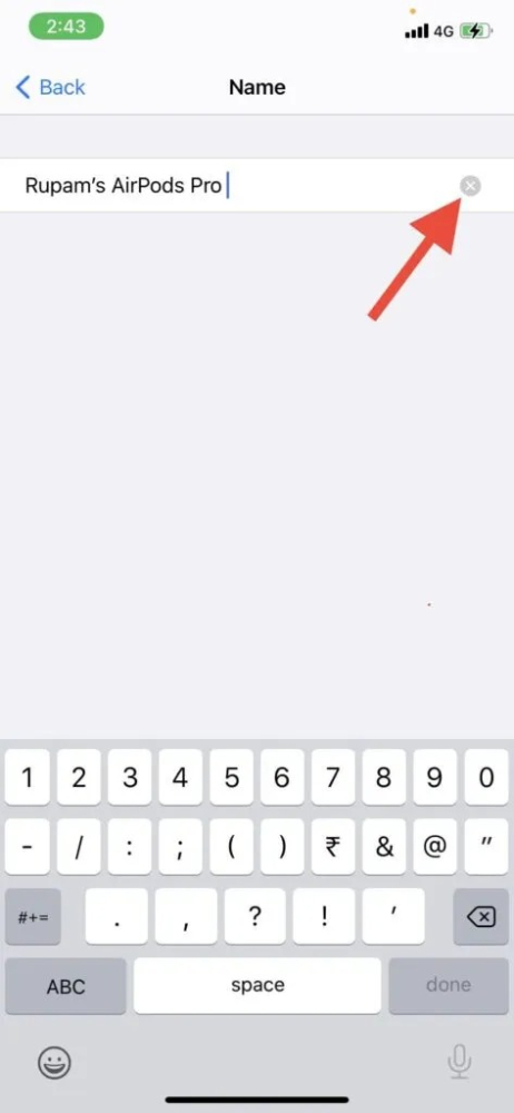 cách đổi tên airpods