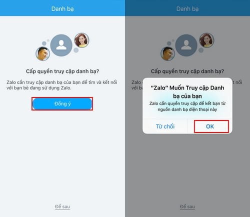 cách đồng bộ zalo trên điện thoại và ipad