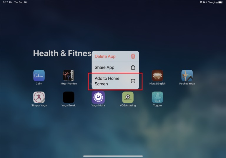 cách đưa ứng dụng ra màn hình điện thoại iphone