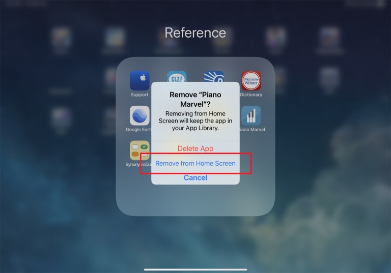 cách đưa ứng dụng ra màn hình điện thoại iphone
