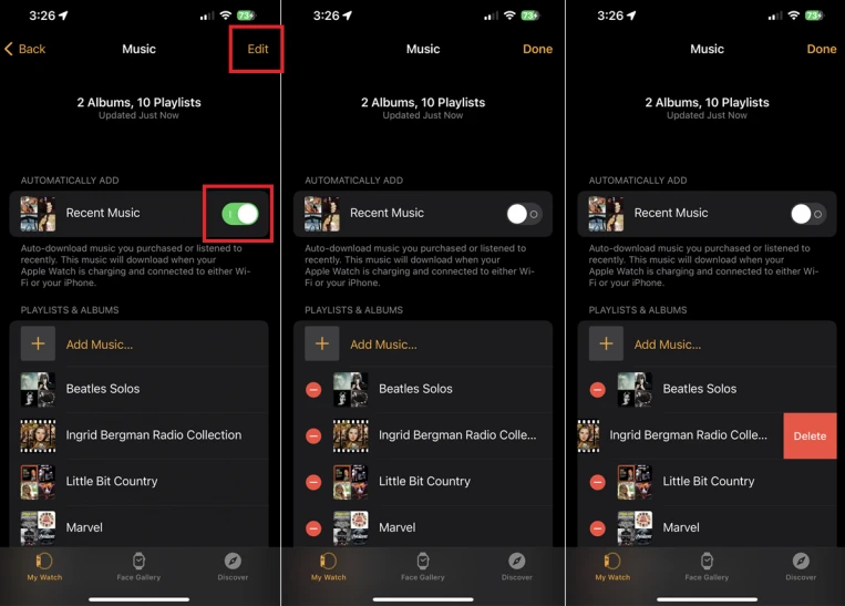 Cách giải phóng dung lượng trên Apple Watch 