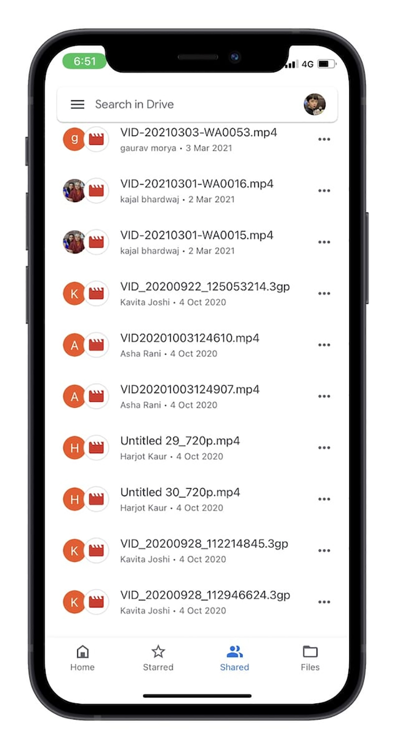 Sử dụng Google Drive trên iPhone và iPad
