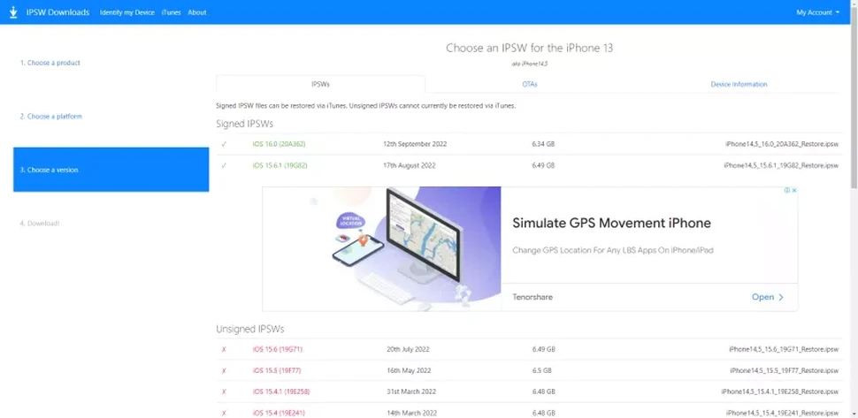 Cách hạ cấp ios 16 xuống ios 15 an toàn